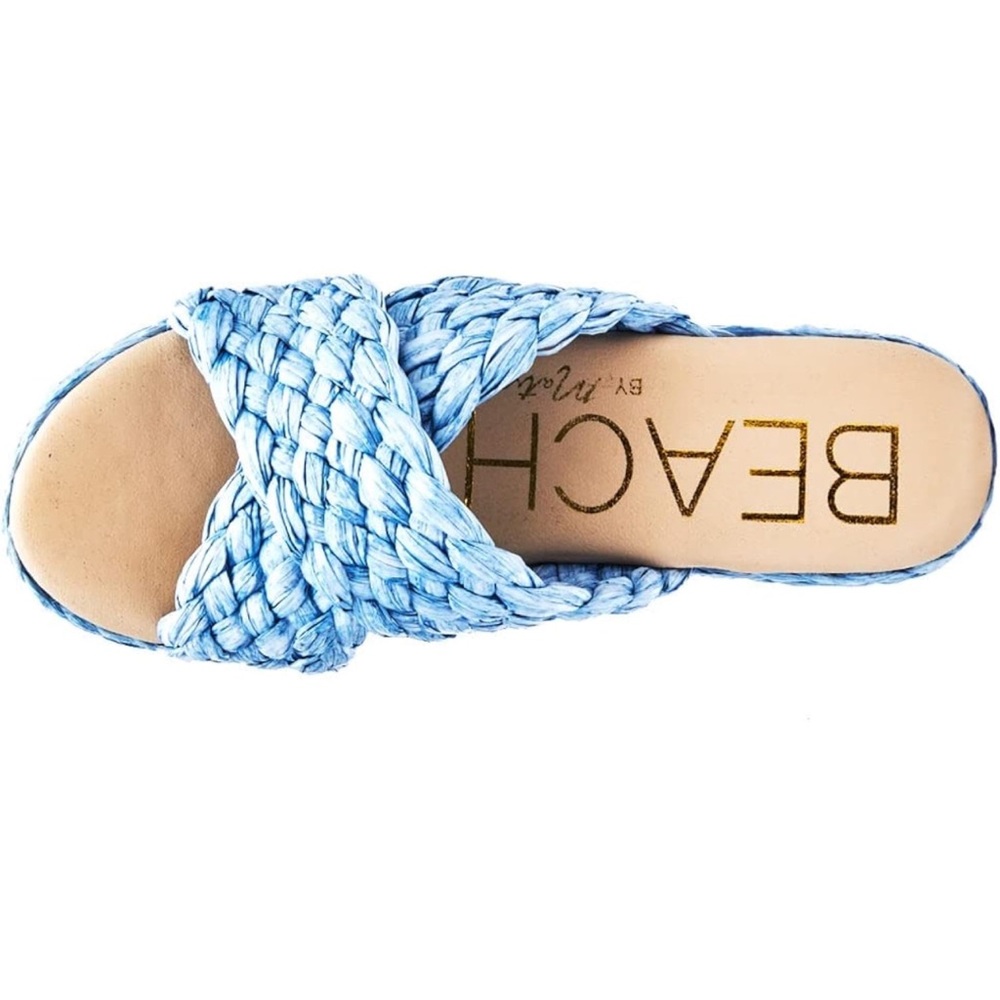 Women’s Platform Sandals Casual - Blue - BEACH by Matisse
